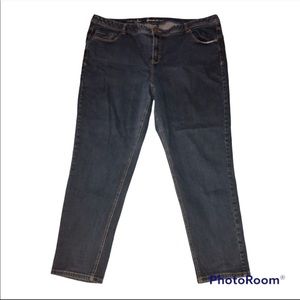 Lane Bryant size 28 Reg skinny jeans medium wash